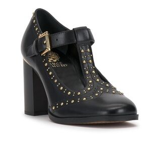 Vince Camuto Maris Pump Shoes Pumps T-Strap Block Heel